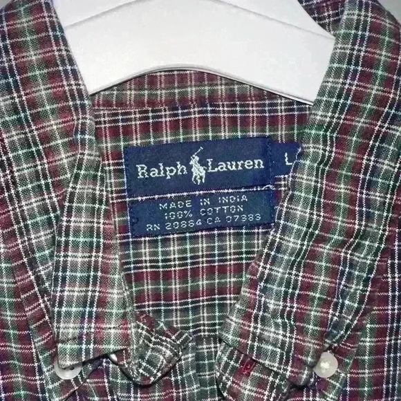 Kids Ralph Lauren Short Sleeve Button Down - Picture 3 of 3